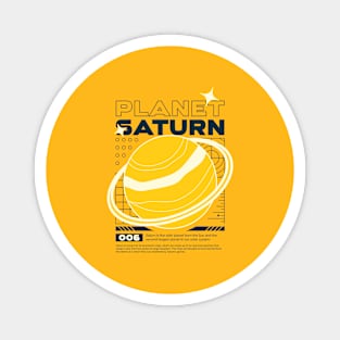 PLANET SATURN Magnet